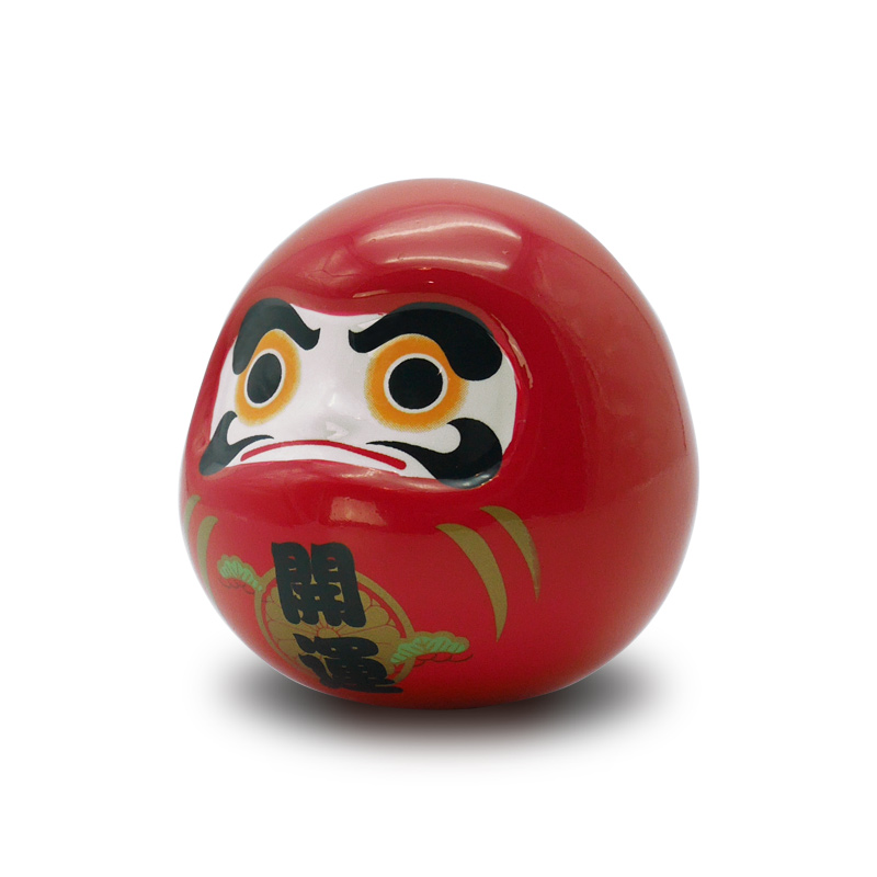开运达摩不倒翁-红 高7cm